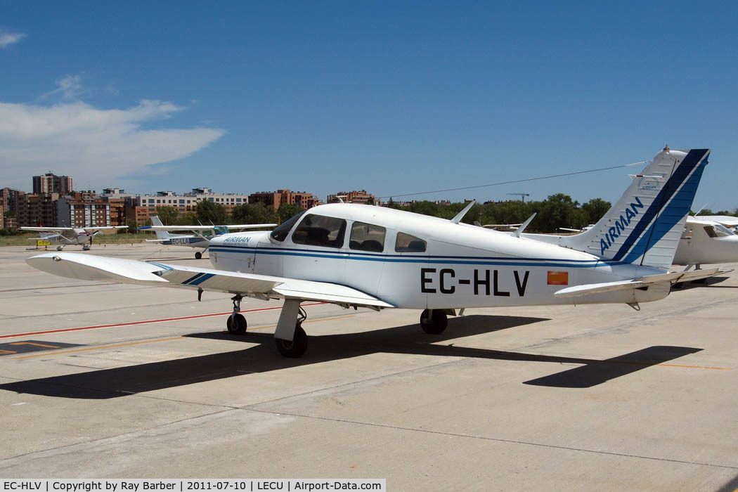 EC-HLV, Piper PA-28R-200 Cherokee Arrow C/N 28R-7435019, Piper PA-28R-200 Cherokee Arrow II [28-7435019] (Airman) Cuatro Vientos~EC 10/07/2011.