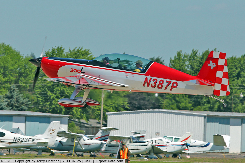 N387P, 2008 Extra EA-300/L C/N 1287, 2008 Extra Flugzeugproduktions-und EA 300/L, c/n: 1287 at 2011 Oshkosh