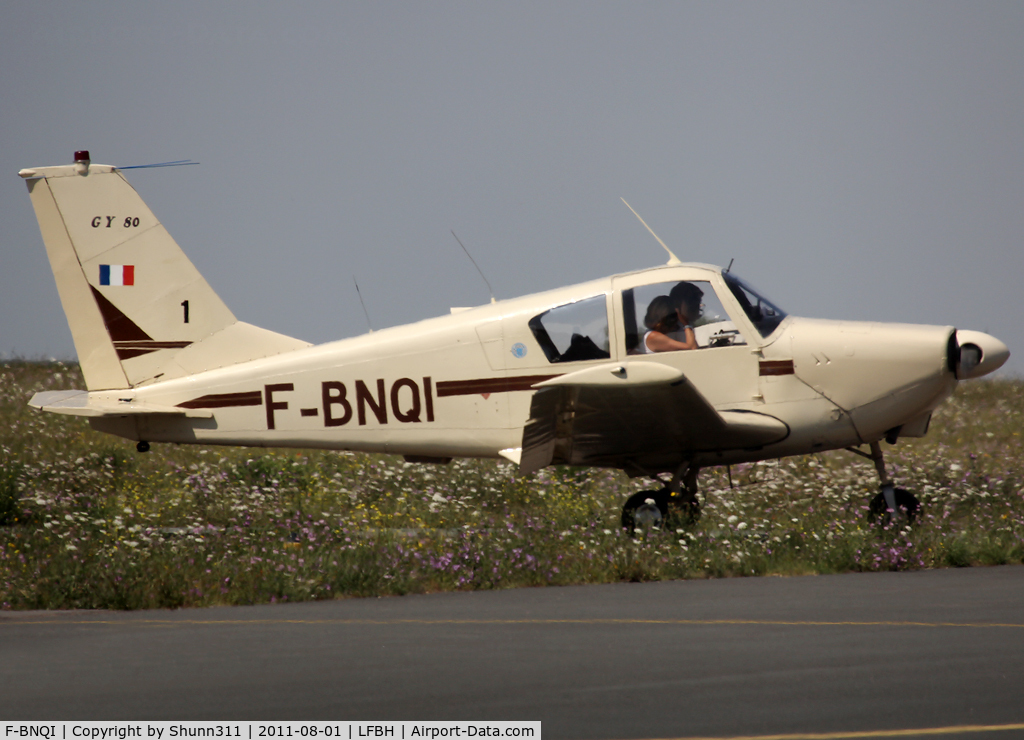 F-BNQI, Gardan GY-80-180 Horizon C/N 158, Taxiing for departure...