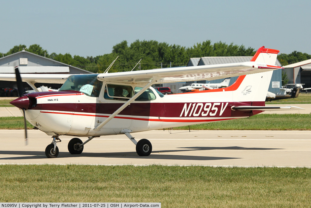 N1095V, 1976 Cessna R172K Hawk XP C/N R1722117, 1976 Cessna R172K, c/n: R1722117 at 2011 Oshkosh