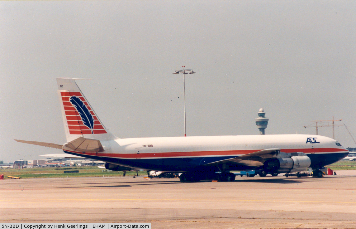 5N-BBD, 1968 Boeing 707-338C C/N 19625, ADC Airlines from Nigeria