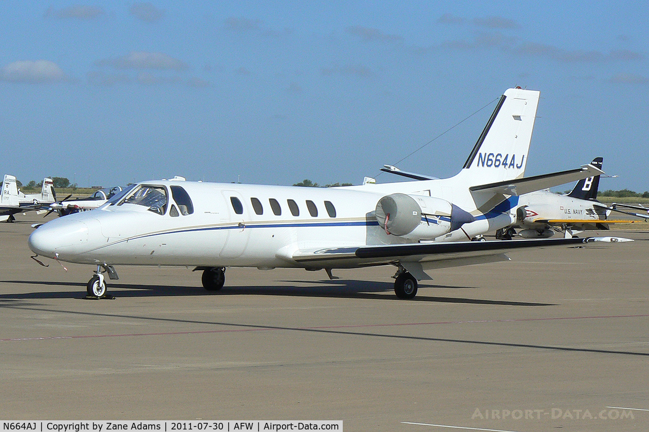 N664AJ, 1989 Cessna 550 C/N 550-0613, At Alliance Airport - Fort Worth, TX