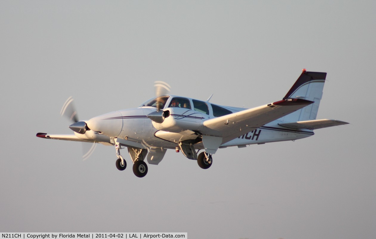 N211CH, 1980 Beech 95-B55 (T42A) Baron C/N TC-2279, Beech 55