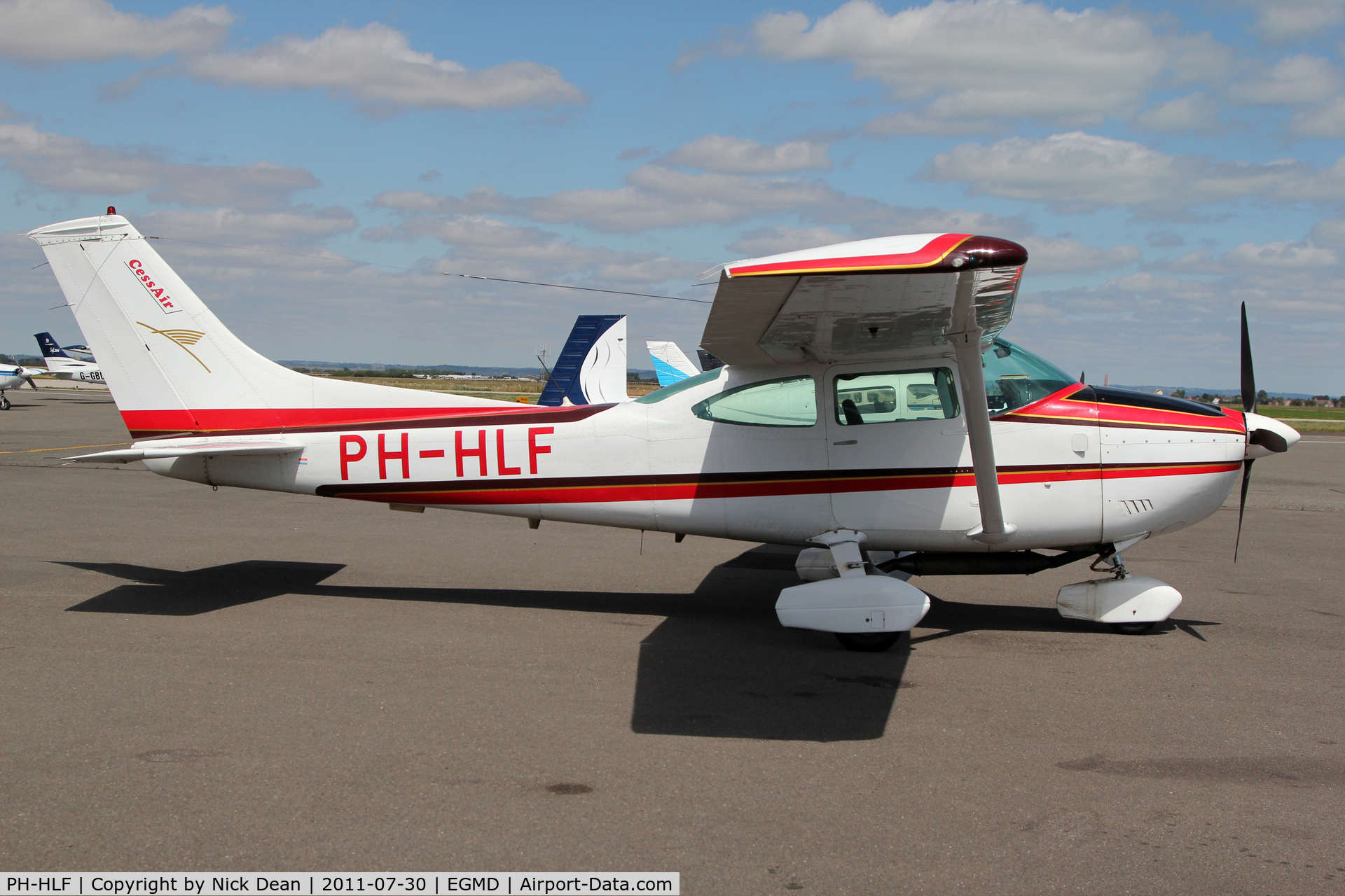 PH-HLF, Cessna 182P Skylane C/N 18264085, EGMD/LYX