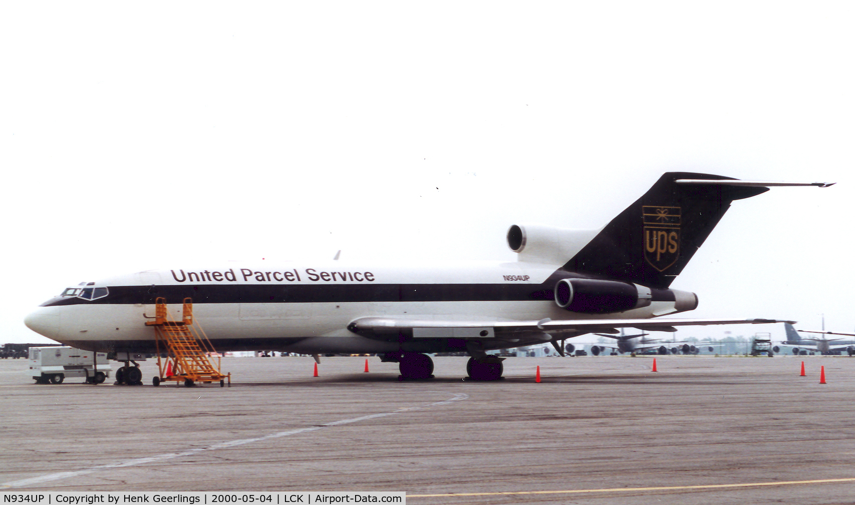N934UP, 1966 Boeing 727-21C C/N 19135, UPS