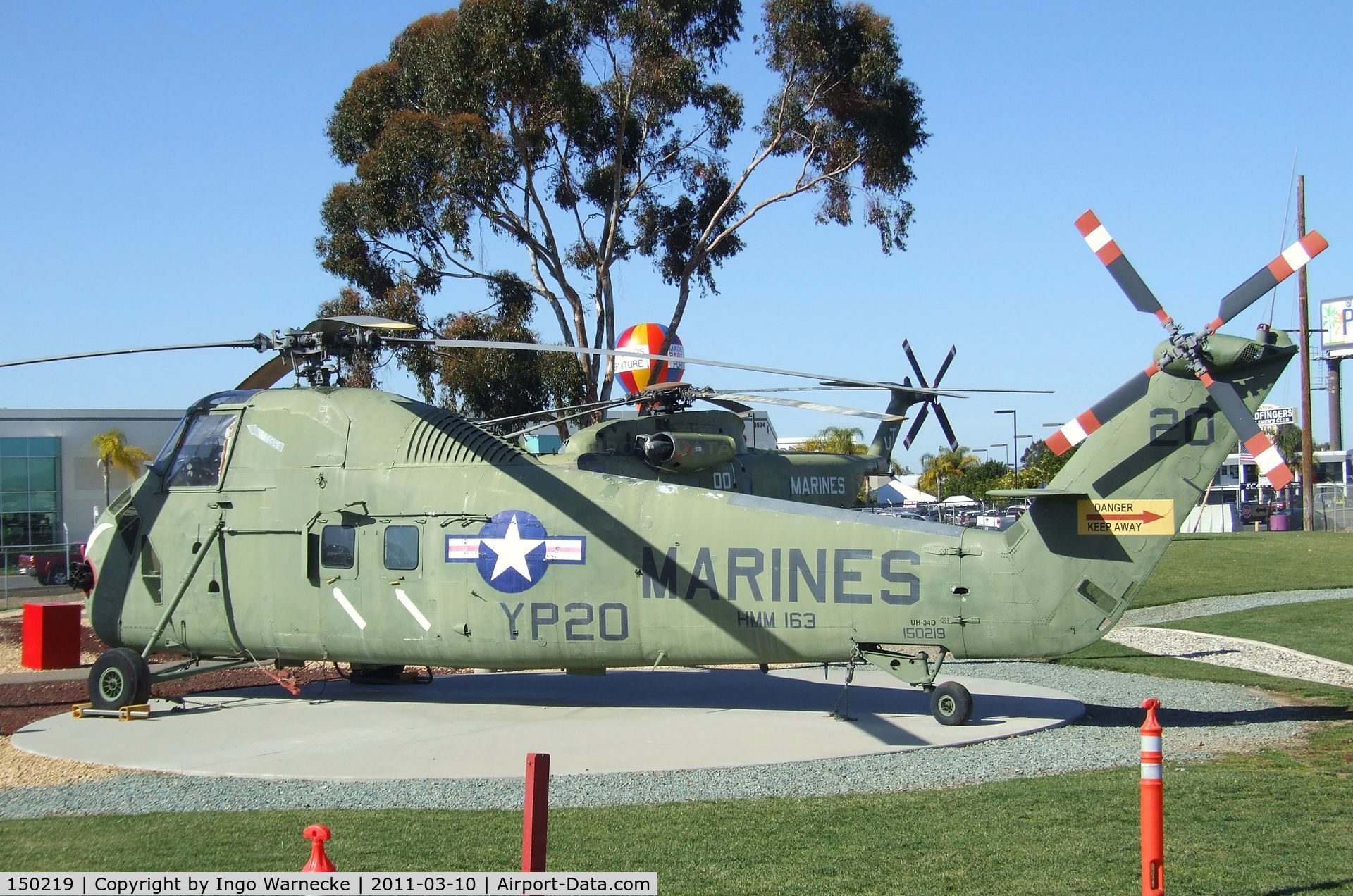 150219, Sikorsky UH-34D Seahorse C/N 58-1559, Sikorsky UH-34D Seahorse at the Flying Leatherneck Aviation Museum, Miramar CA