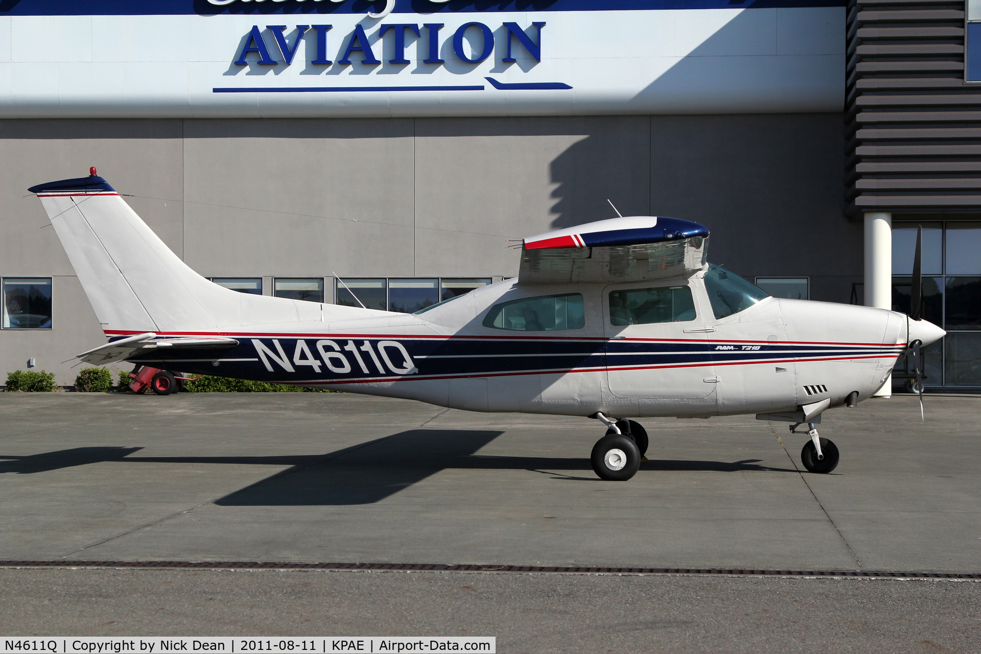 N4611Q, 1971 Cessna T210L Turbo Centurion C/N 21059511, KPAE/PAE