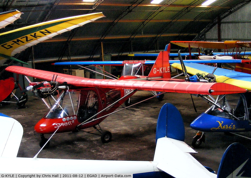 G-KYLE, 2005 Thruster T600N 450 C/N 0053-T600N-113, at Newtonards Airport, Northern Ireland