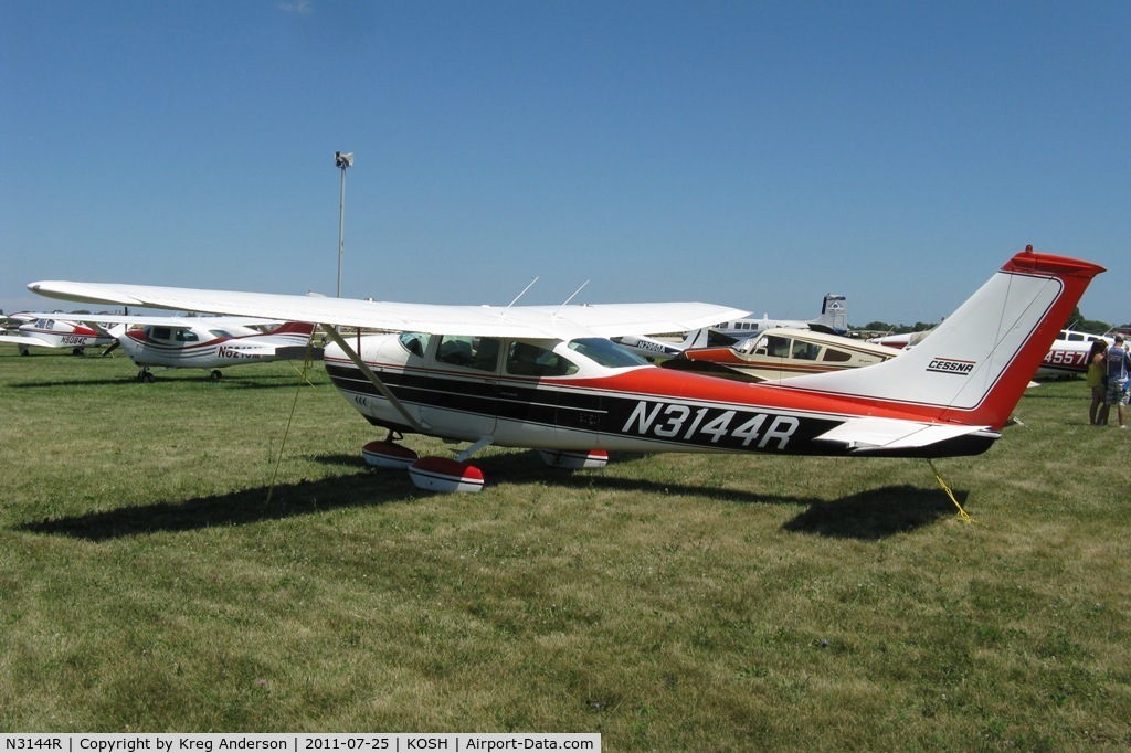 N3144R, 1967 Cessna 182L Skylane C/N 18258544, EAA AirVenture 2011