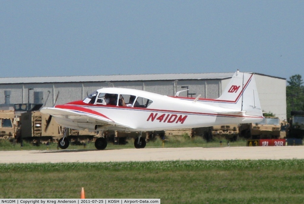 N41DM, 1959 Piper PA-23-160 Apache C/N 23-1566, EAA AirVenture 2011