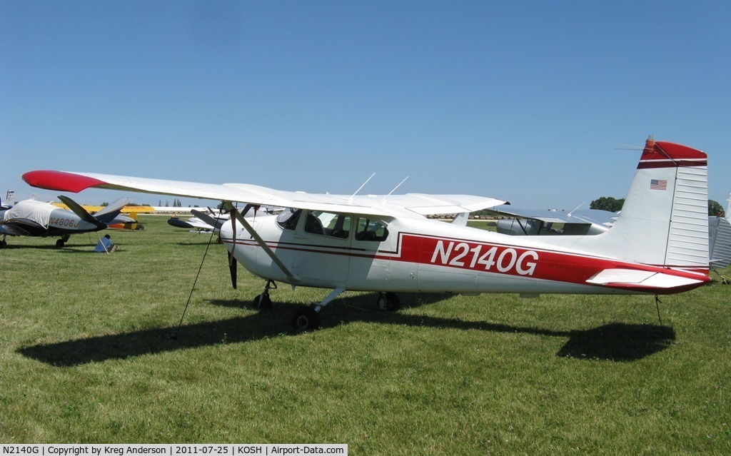 N2140G, 1958 Cessna 182A Skylane C/N 51440, EAA AirVenture 2011