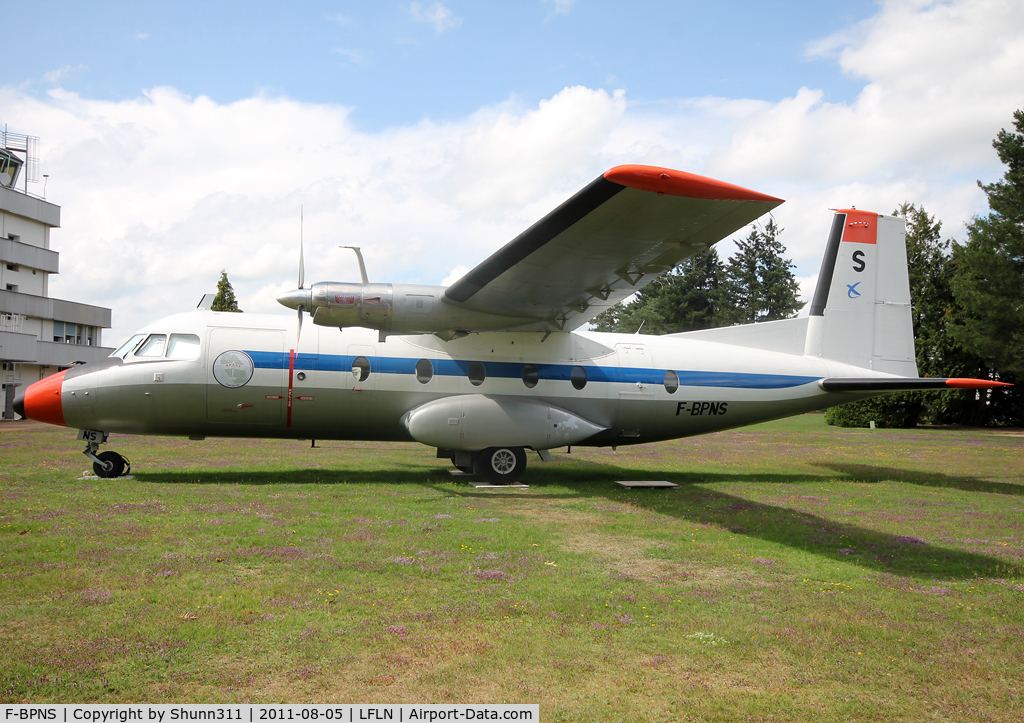 F-BPNS, Nord 262A-32 C/N 30, Completly restored and preserved at the Aviation Civile Center :)
