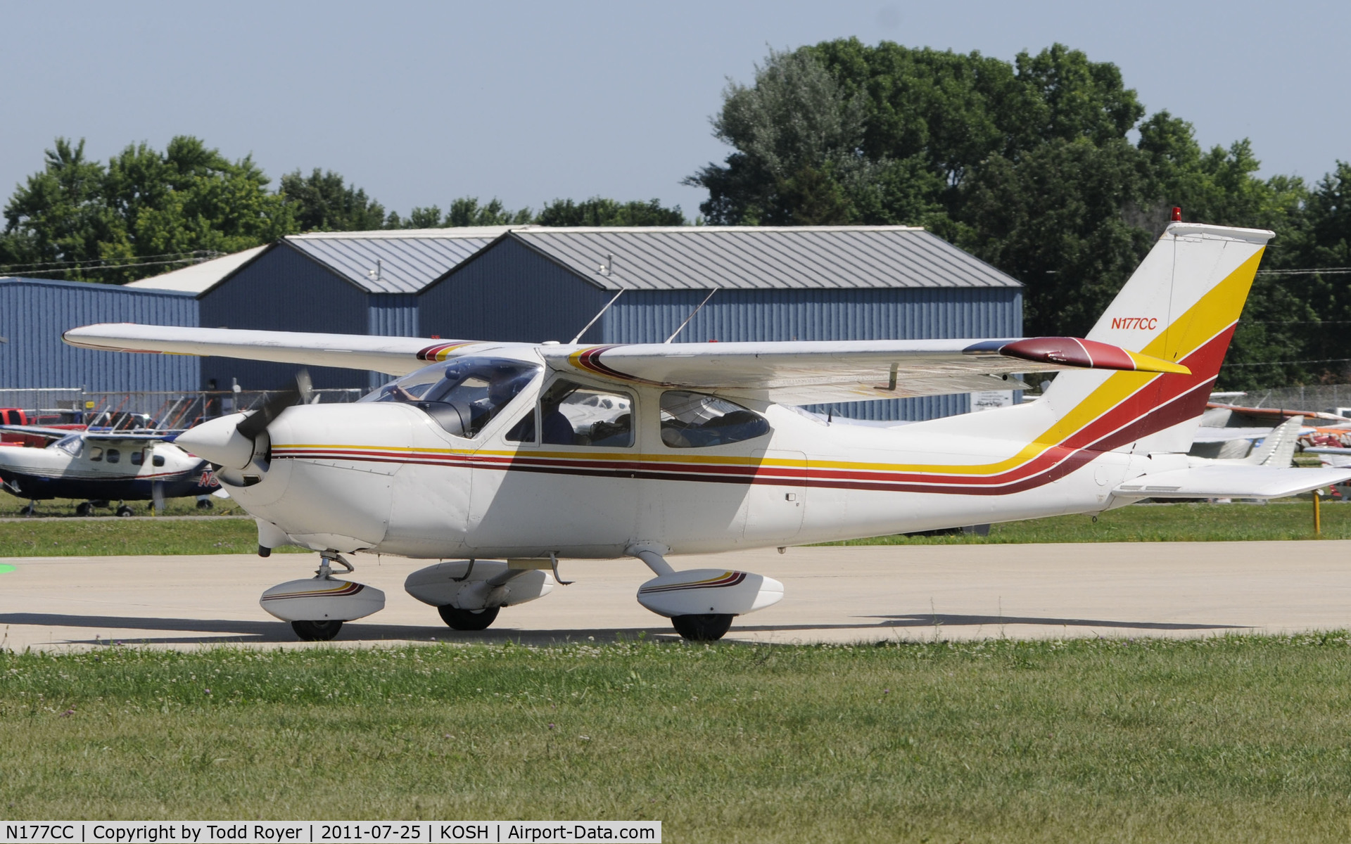 N177CC, 1967 Cessna 177 Cardinal C/N 17700654, AIRVENTURE 2011