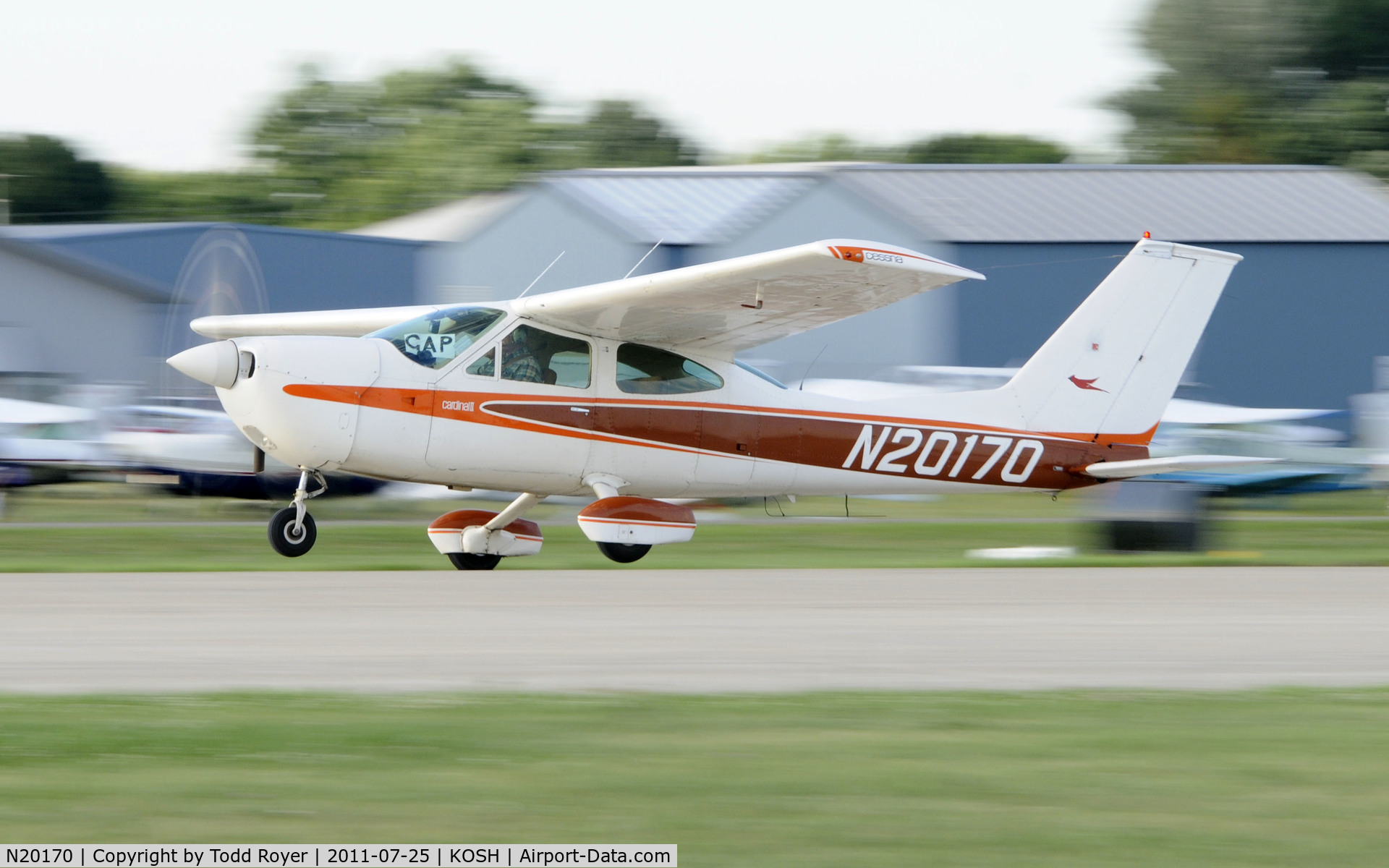 N20170, Cessna 177B Cardinal C/N 17702639, AIRVENTURE 2011