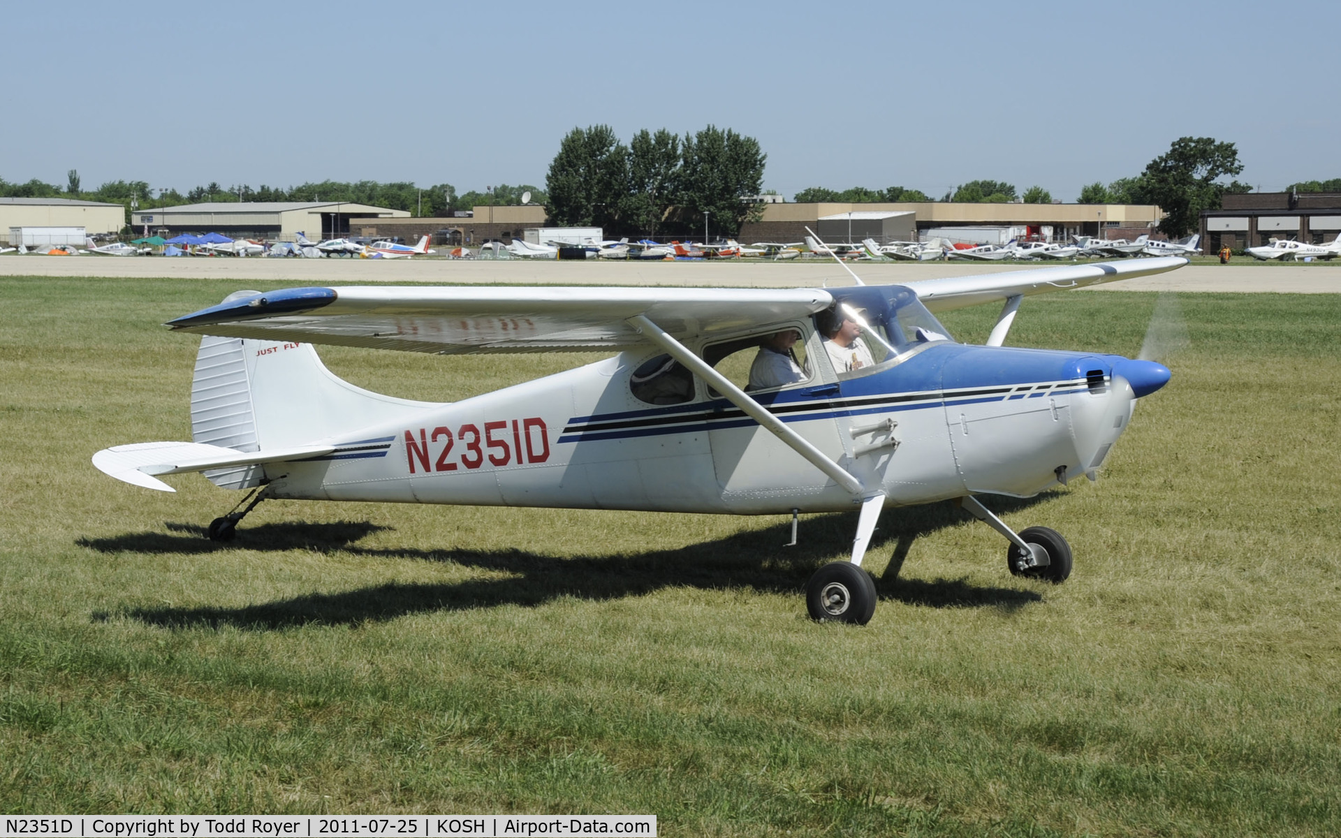 N2351D, 1952 Cessna 170B C/N 20503, AIRVENTURE 2011