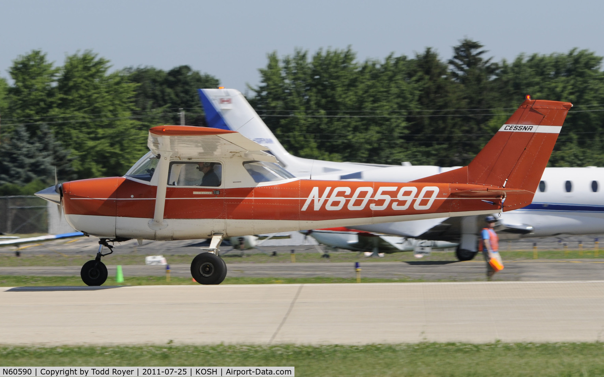 N60590, 1969 Cessna 150J C/N 15070428, AIRVENTURE 2011