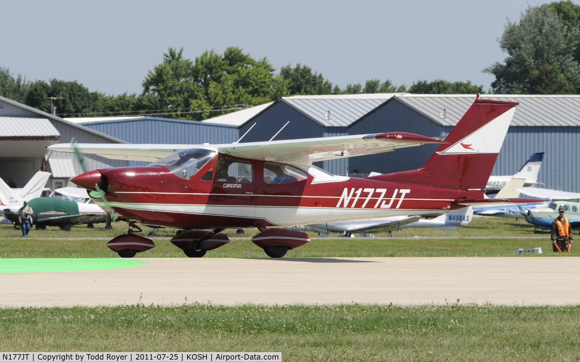 N177JT, 1968 Cessna 177A Cardinal C/N 17701255, AIRVENTURE 2011