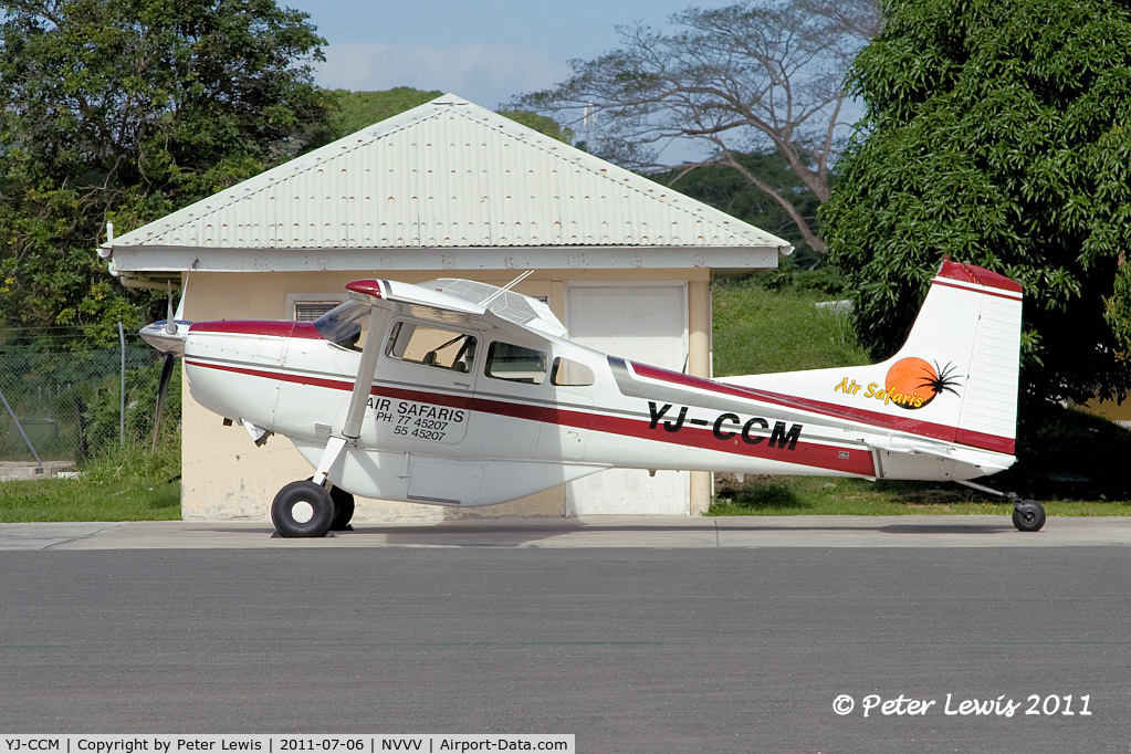 YJ-CCM, 1977 Cessna A185F Skywagon 185 C/N 18503403, Air Safaris