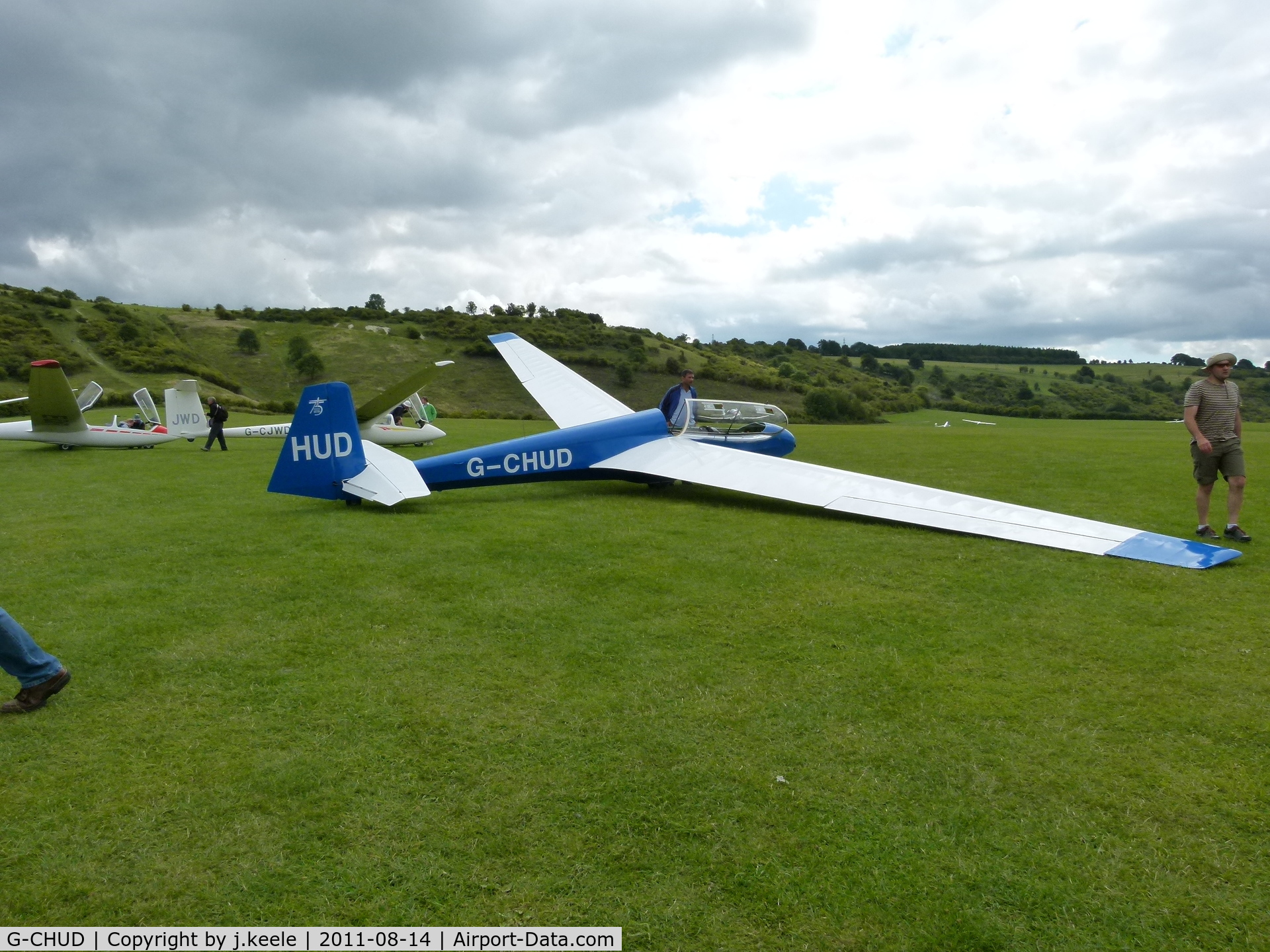 G-CHUD, 1967 Schleicher ASK-13 C/N 13018, photographed at london gliding club