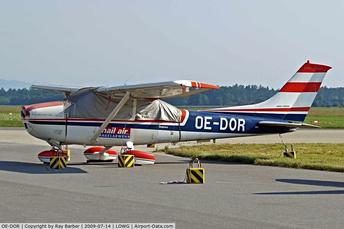 OE-DOR, Reims F182Q C/N F18200042, R/Cessna F.182Q Skylane [0042] Graz~OE 14/07/2009