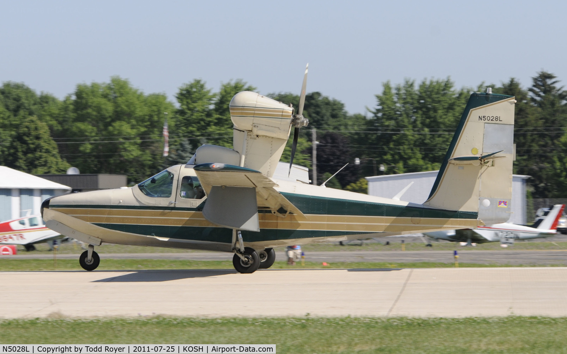 N5028L, 1971 Lake LA-4-200 Buccaneer C/N 485, AIRVENUTRE 2011