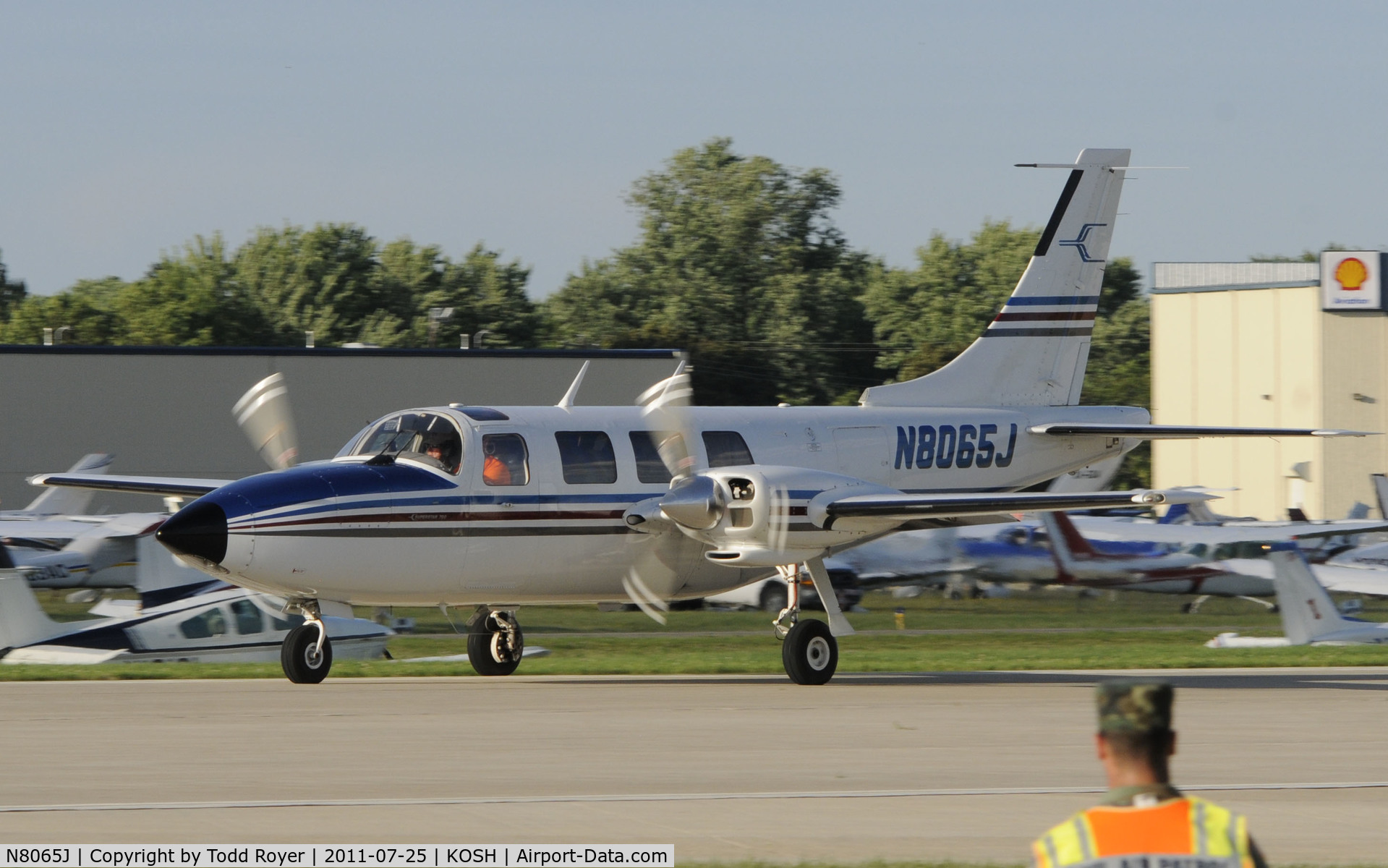 N8065J, 1978 Piper Aerostar 601P C/N 61P-0548-234, AIRVENTURE 2011