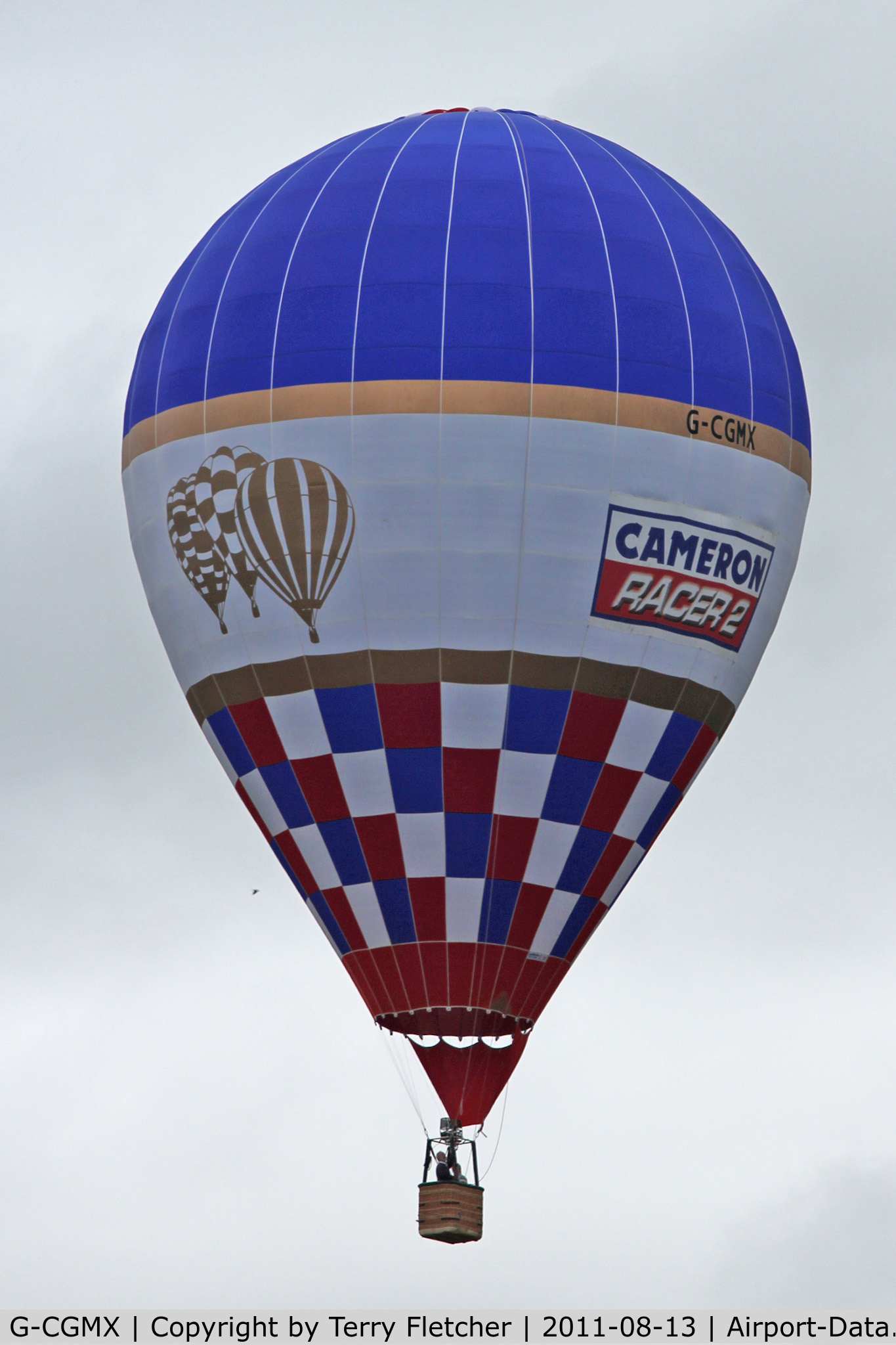 G-CGMX, Cameron Balloons TR-70 C/N 11404, 2011 Bristol Balloon Fiesta