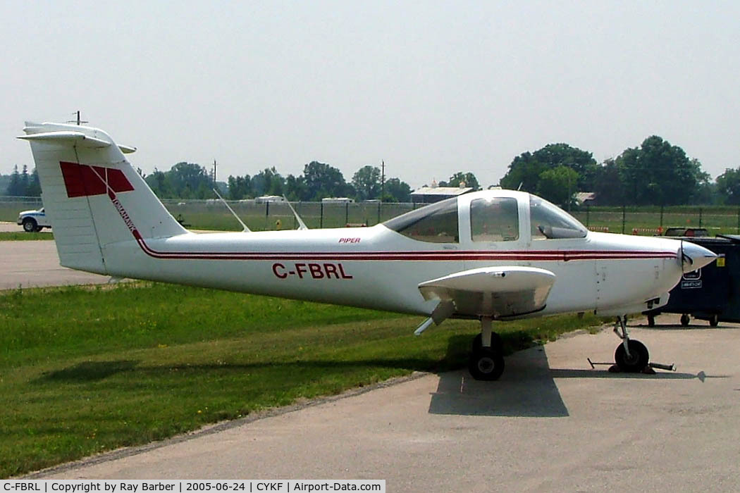 C-FBRL, 1979 Piper PA-38-112 Tomahawk Tomahawk C/N 38-79A0926, Piper PA-38-112 Tomahawk [38-79A0926] Kitchener-Waterloo~C 24/06/2005.