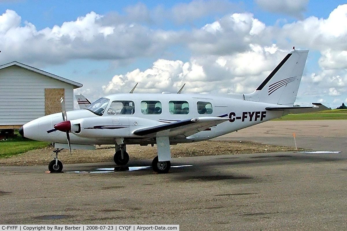 C-FYFF, 1969 Piper PA-31 Navajo C/N 31-363, Piper PA-31-310 Navajo [31-363]  Red Deer Regional~C 23/07/2008.