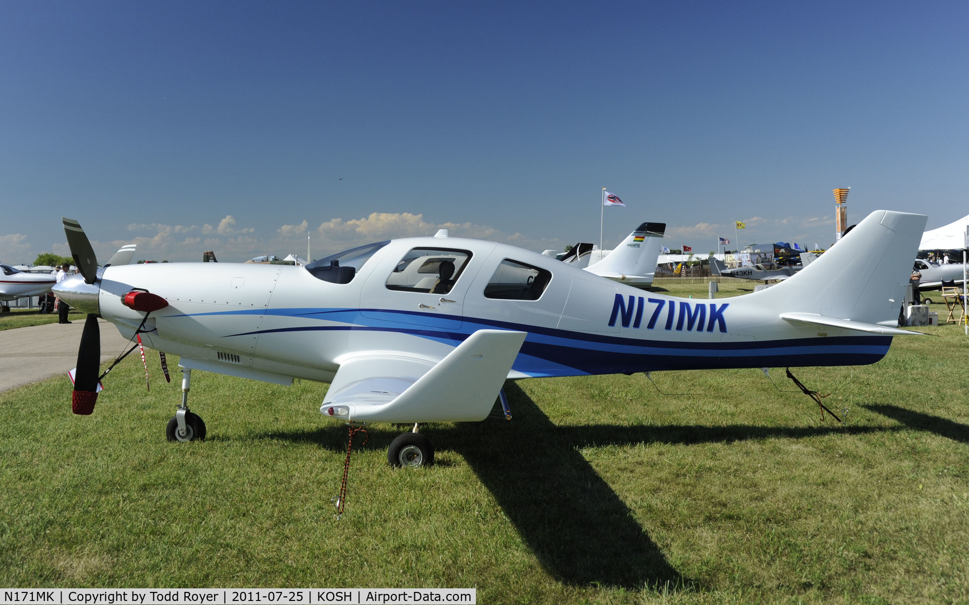 N171MK, Lancair IV-P-T C/N LIV-562, AIRVENTURE 2011