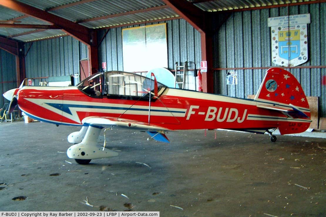 F-BUDJ, 1973 Mudry CAP-10B C/N 41, Mudry CAP.10B [41] Pau-Long Uzein~F 23/09/2002.