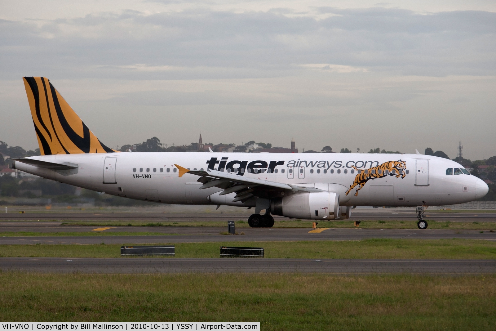 VH-VNO, 2009 Airbus A320-232 C/N 4053, catch this tiger by the tail