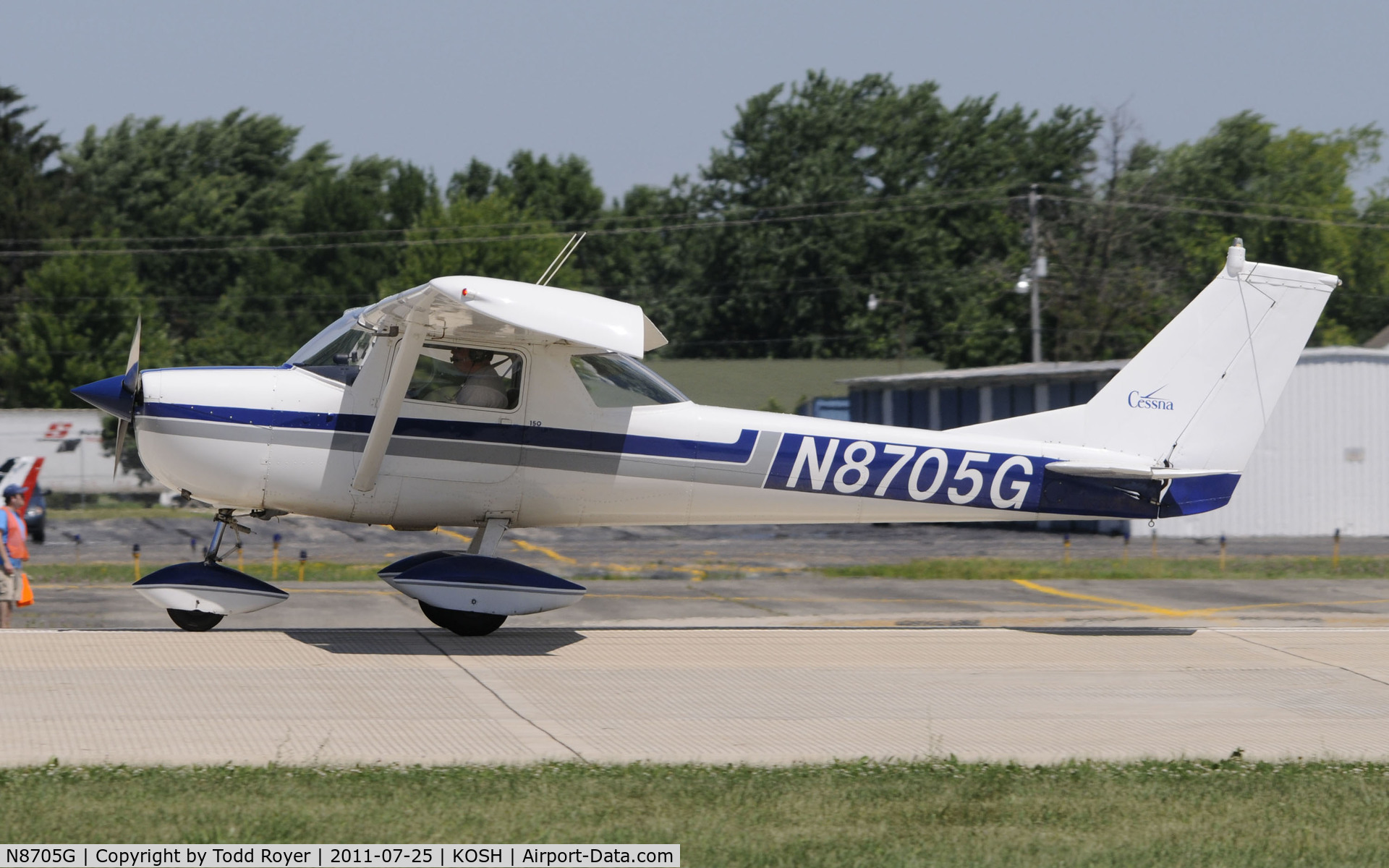 N8705G, 1966 Cessna 150F C/N 15062805, AIRVENTURE 2011