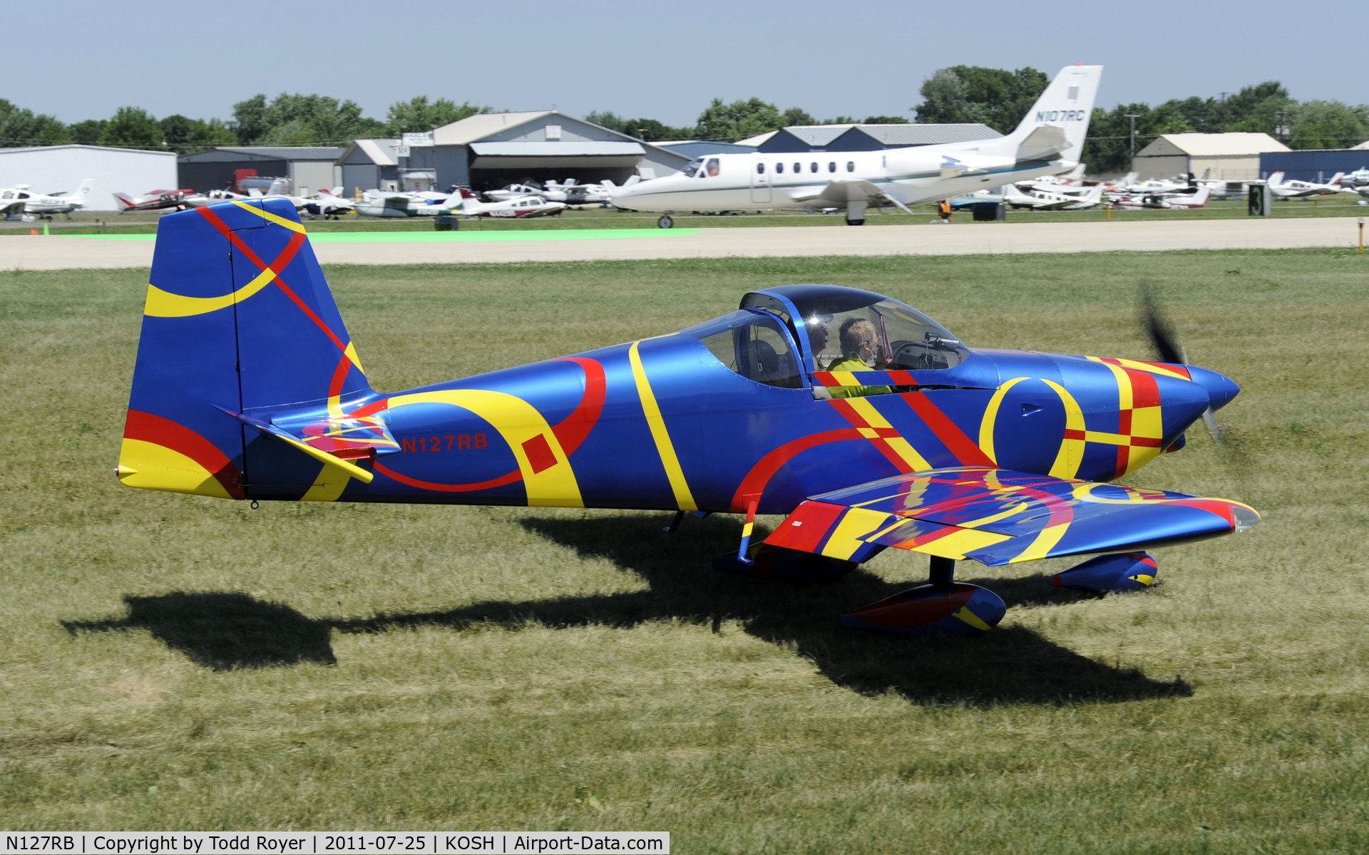 N127RB, Vans RV-7A C/N 72020, AIRVENTURE 2011