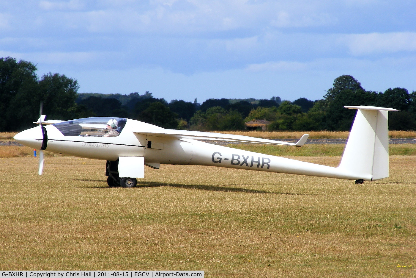 G-BXHR, 1997 Stemme S-10V C/N 14-030, powered glider at Sleap