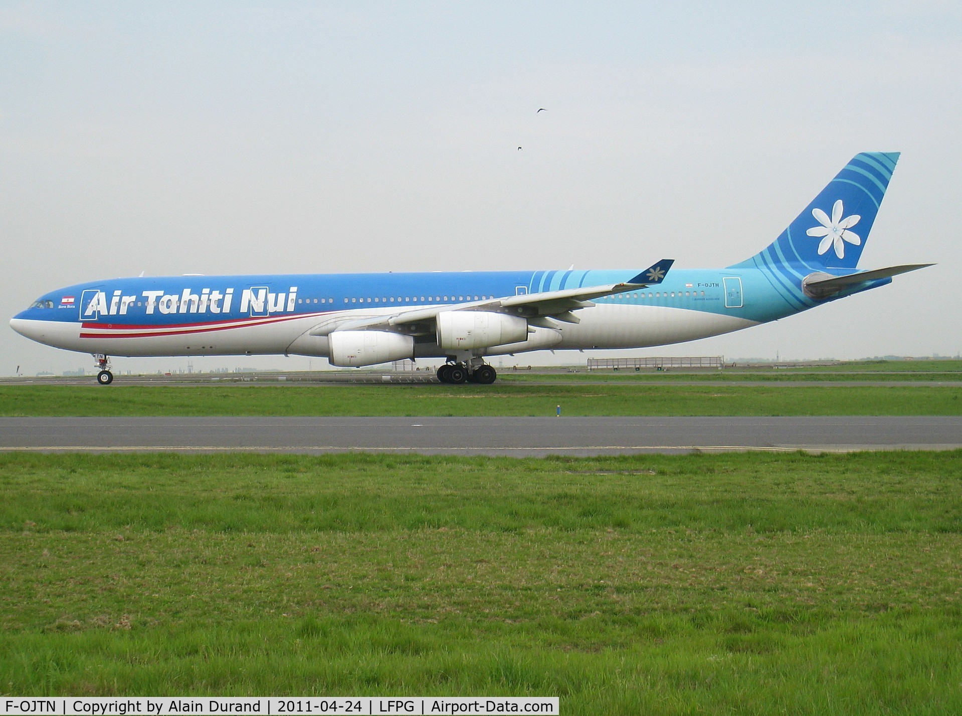F-OJTN, 2001 Airbus A340-313 C/N 395, For some reasons of practicability, Air Tahiti Nui uses Tahiti Airlines as its call sign