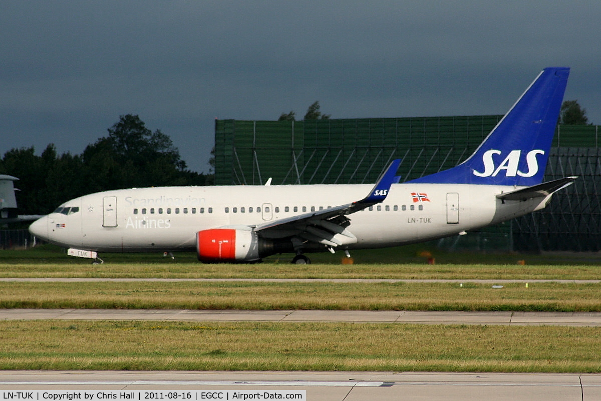 LN-TUK, 2001 Boeing 737-705 C/N 29096, SAS Scandinavian Airlines