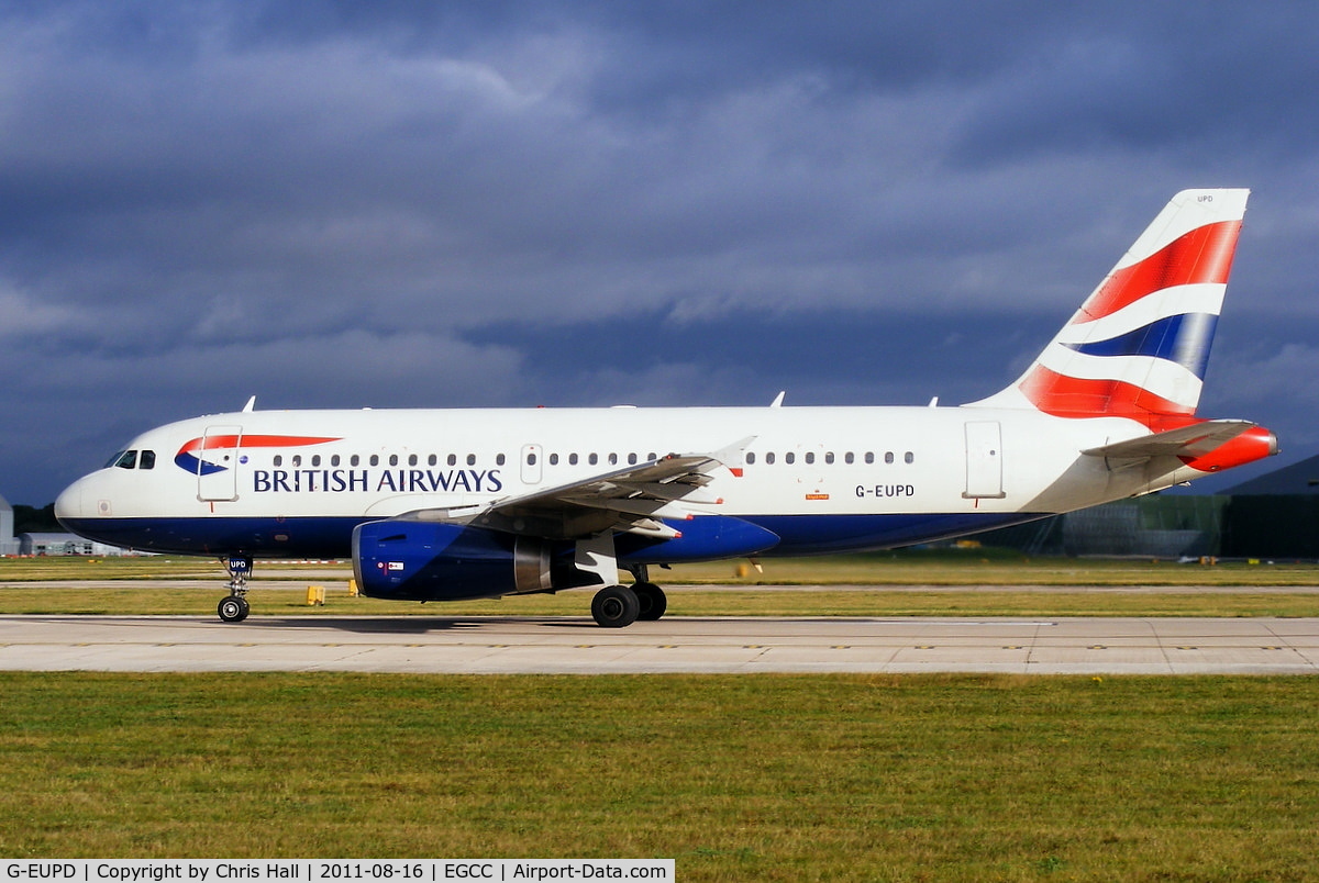G-EUPD, 1999 Airbus A319-131 C/N 1142, British Airways