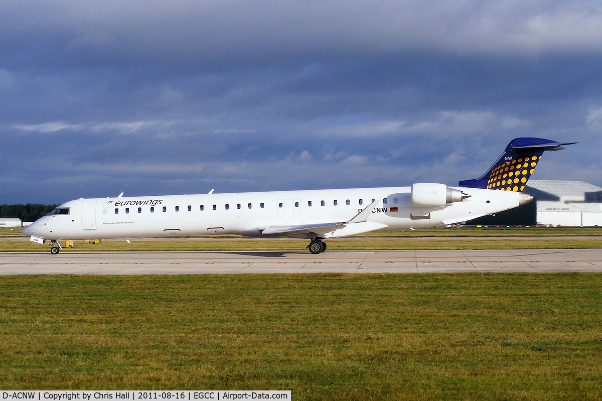 D-ACNW, 2011 Bombardier CRJ-900LR (CL-600-2D24) C/N 15269, Eurowings