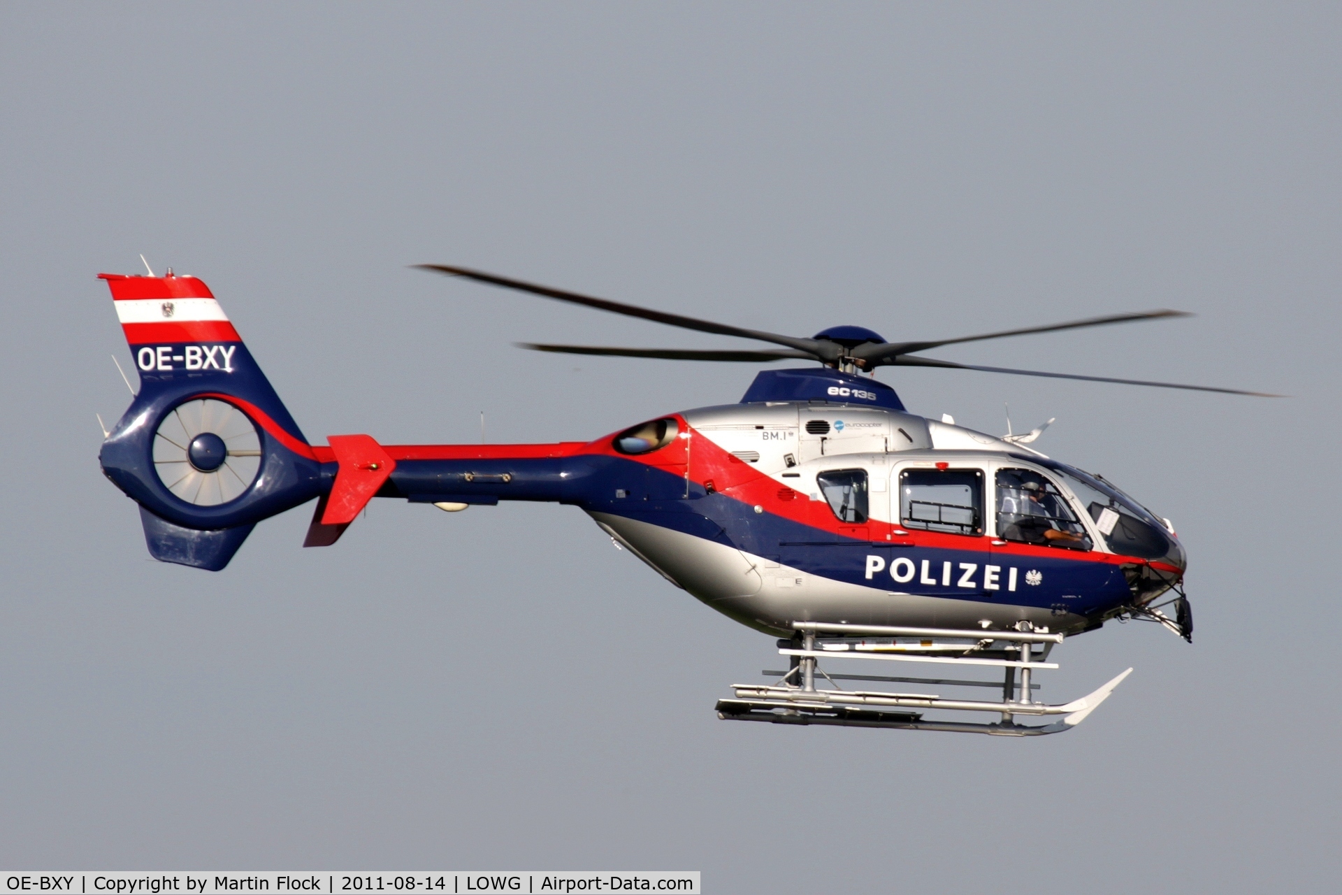 OE-BXY, 2008 Eurocopter EC-135P-2+ C/N 0677, .....