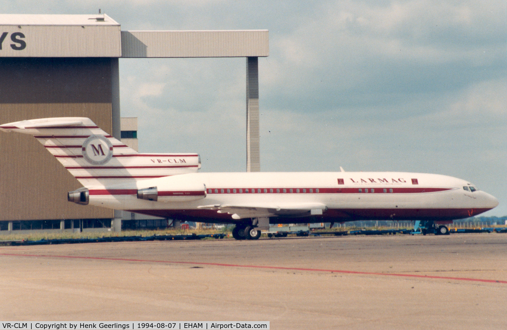 VR-CLM, 1967 Boeing 727-46 C/N 19282, Larmag