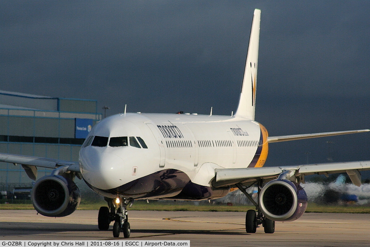 G-OZBR, 2002 Airbus A321-231 C/N 1794, Monarch