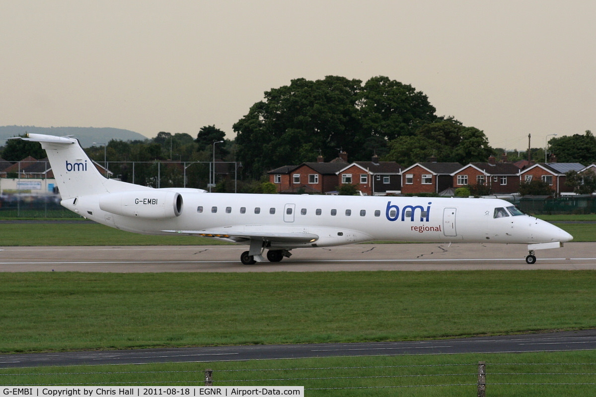 G-EMBI, 1999 Embraer EMB-145EU (ERJ-145EU) C/N 145126, BMI Regional