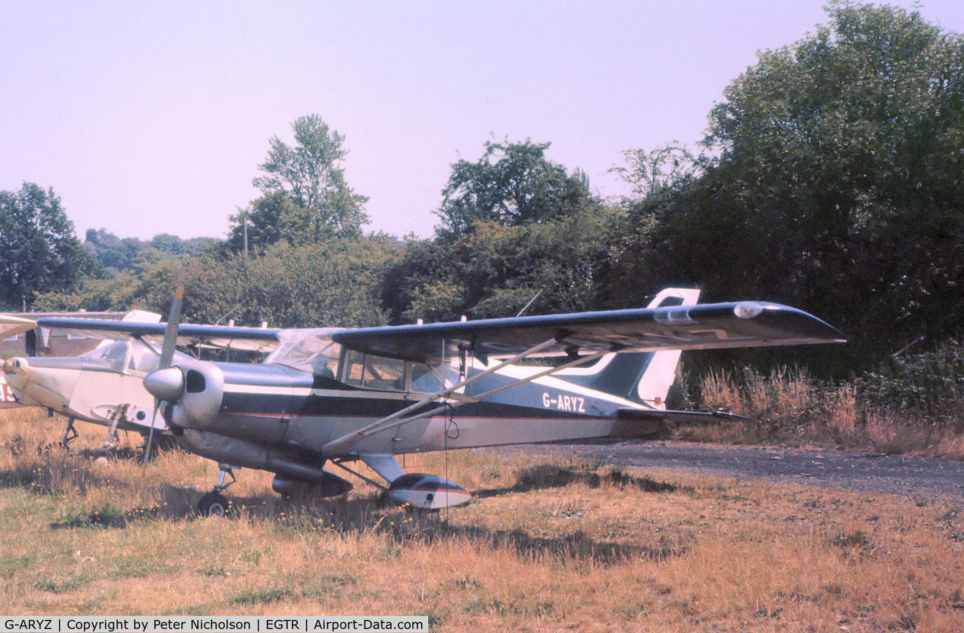 G-ARYZ, 1962 Beagle A-109 Airdale C/N B.512, Airedale A.109 as seen at Elstree in the Summer of 1975.