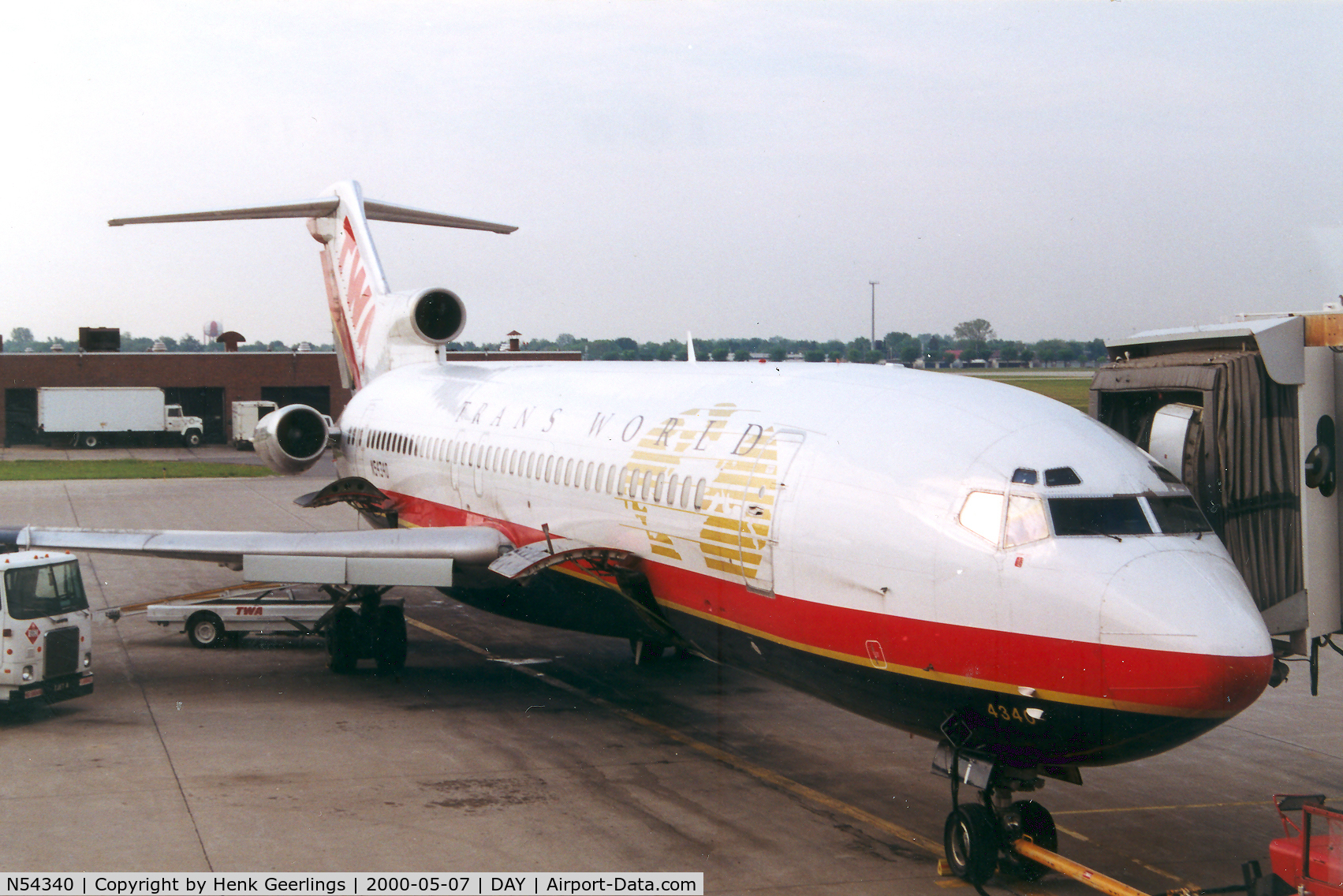 N54340, 1974 Boeing 727-231 C/N 20845, TWA