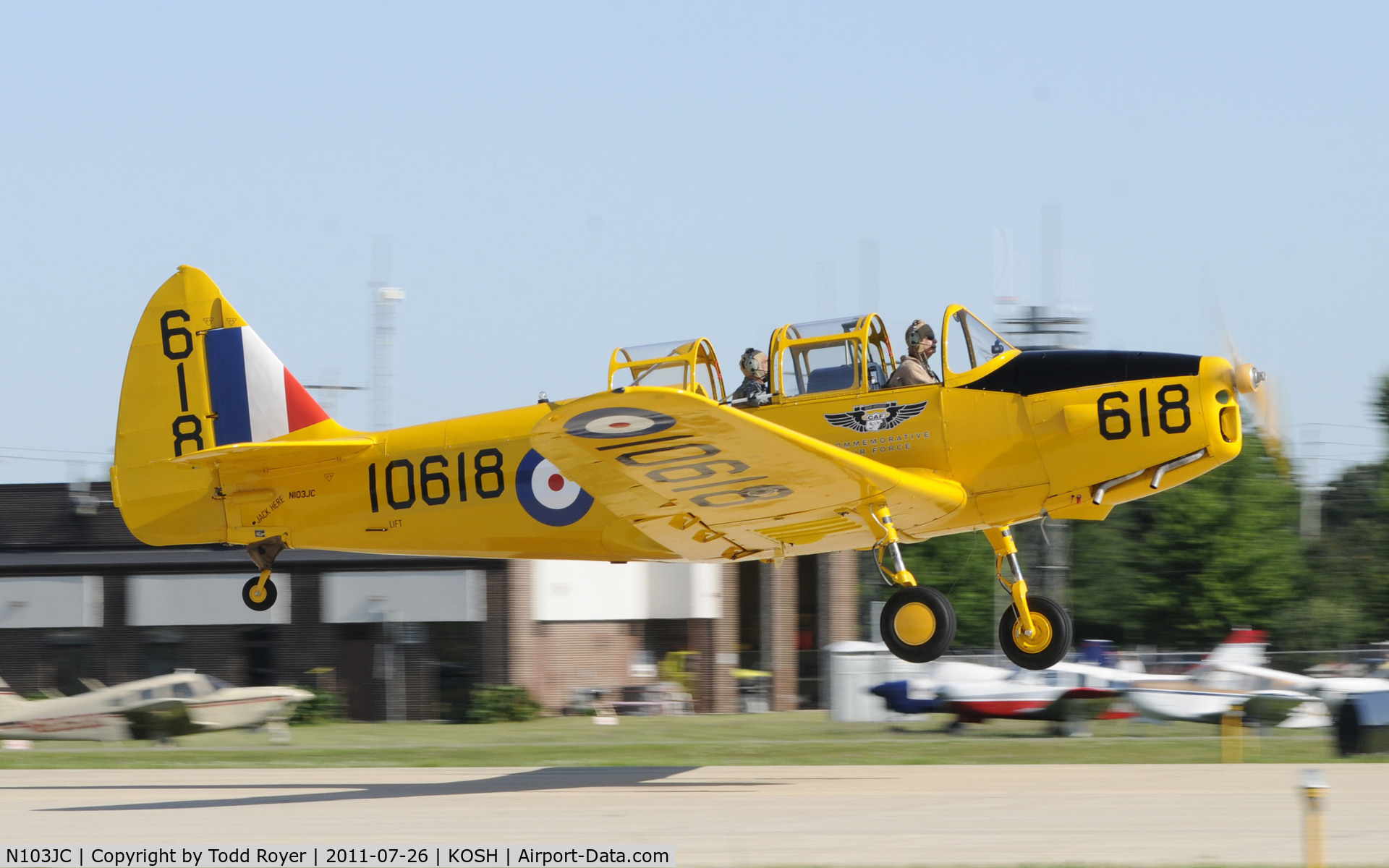 N103JC, 1943 Fairchild M-62A-3 Cornell II C/N FC119, AIRVENTURE 2011