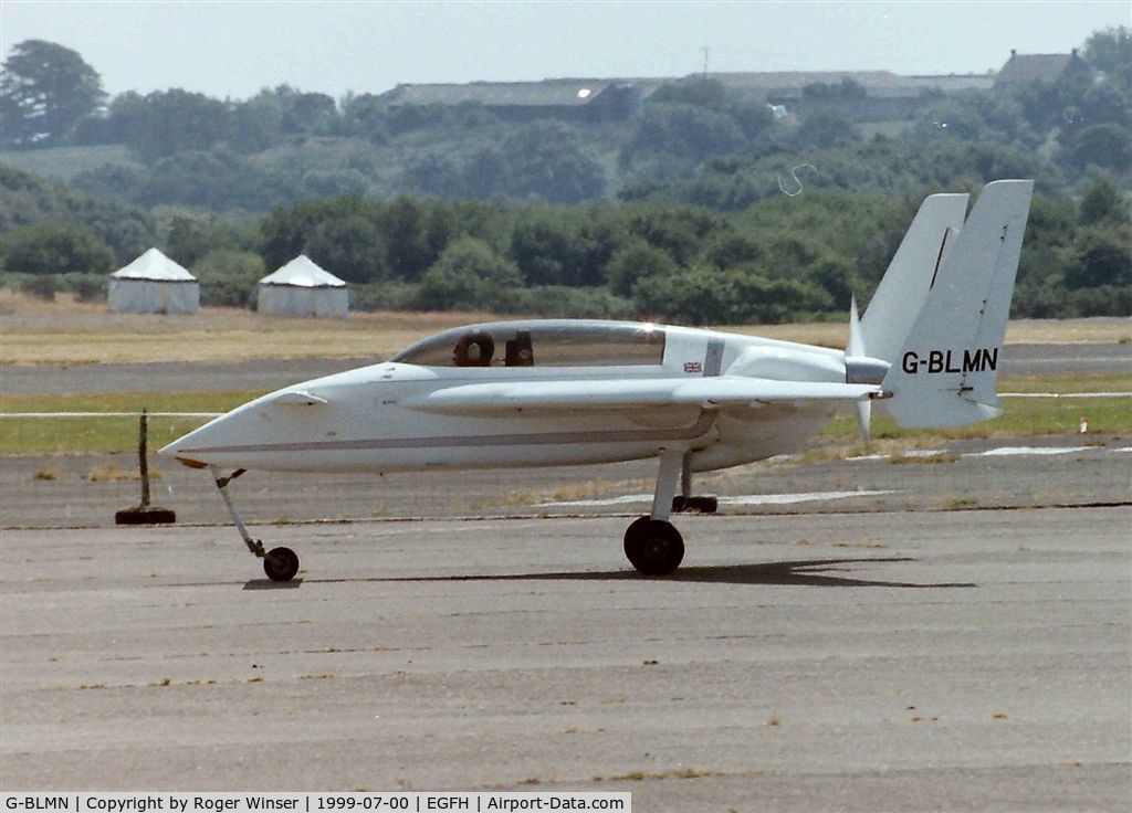 G-BLMN, 1986 Rutan Long-EZ C/N PFA 074A-10648, Visiting aircraft. July 1999?