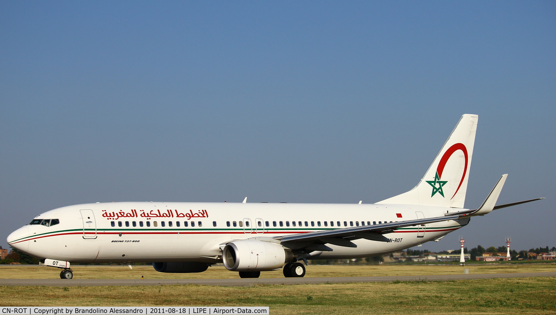 CN-ROT, 2009 Boeing 737-8B6 C/N 33068, Bologna G.Marconi Airport