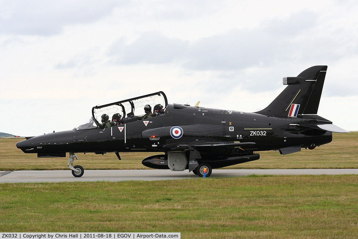 ZK032, 2009 British Aerospace Hawk T2 C/N RT023/1261, RAF 19(R)Sqn