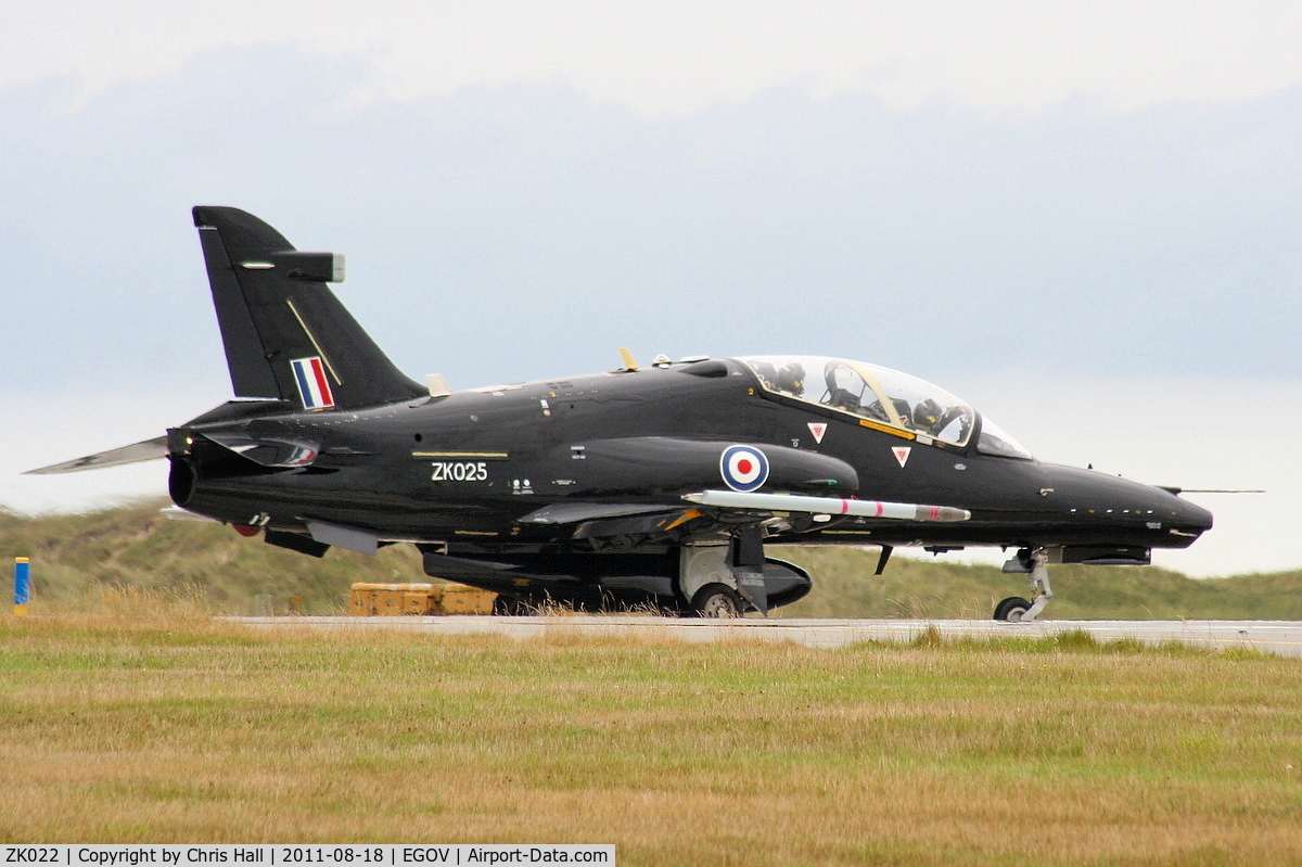 ZK022, 2009 British Aerospace Hawk T2 C/N RT013/1251, RAF 19(R)Sqn